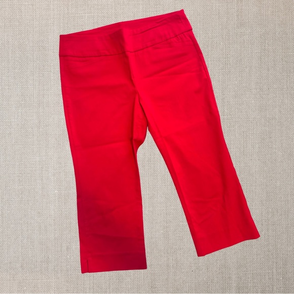 Ricki’s Red Pull On Capri Pants NWOT - Picture 1 of 5
